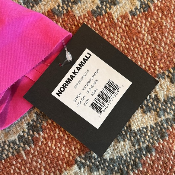 NWT Norma Kamali x REVOLVE Strapless Fishtail Gown in Orchid Pink - Picture 7 of 7